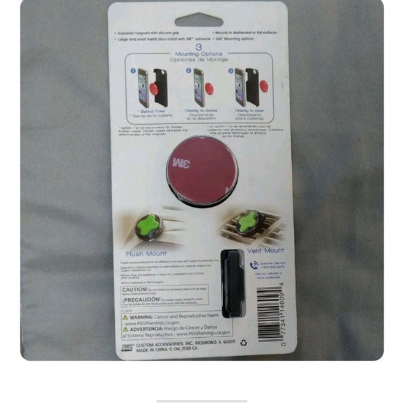 GOXT • 23457 • Magnetic Vent Mount • Phone Holder • New In Box - Picture 2 of 2